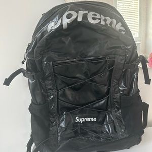 Supreme backpack black